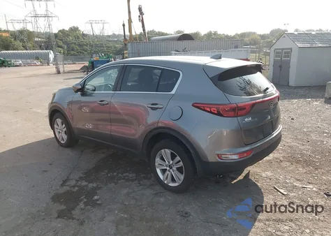 2017 Kia Sportage Lx из США, поврежденный, VIN KNDPMCAC4H7299380